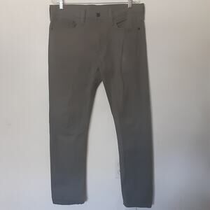 Levi's 510 Straight Leg Men's 34x30 Grey Stretch Jeans